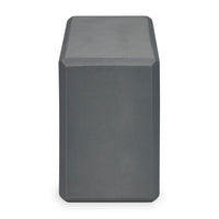 Gaiam Block & Strap Combo Grey block side