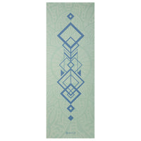 Gaiam Fijian Dream Printed Yoga Mat (4mm) flat