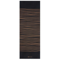 Gaiam Premium Reversible Cosmic Energy Yoga Mat (6mm) flat reverse