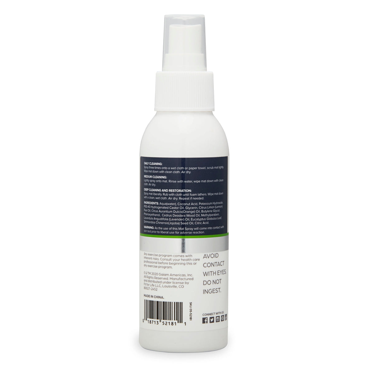 yoga mat wash details