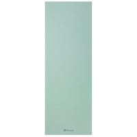 Gaiam Classic Solid Color Yoga Mats (5mm) Morning Dew color unrolled